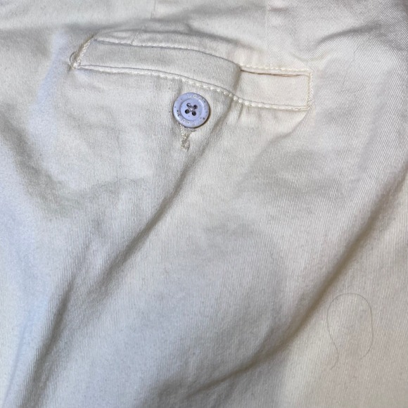 Lee Capri Pants Womens 14 Petites Yellow Comfy Stretch Casual Fall Spring - Picture 13 of 14